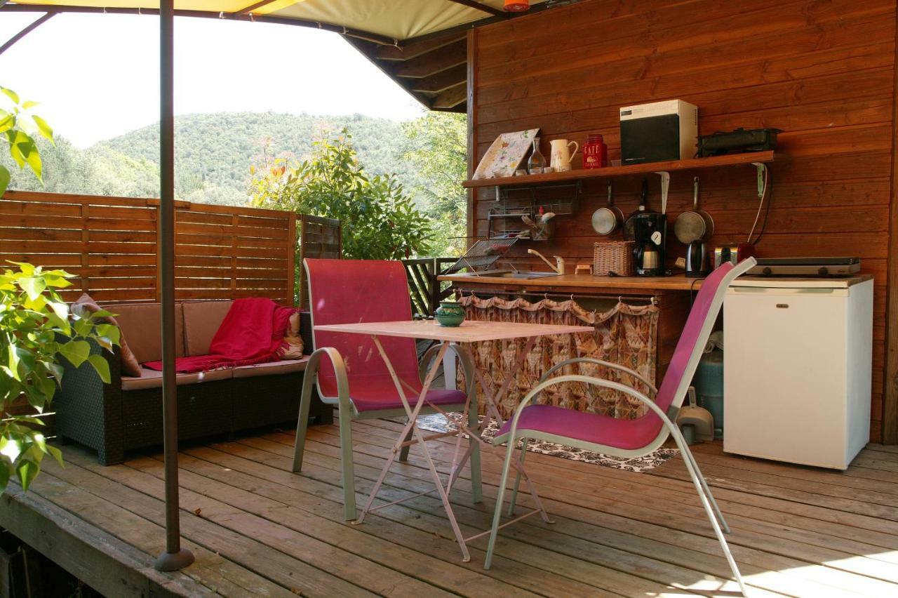 Willa Le Refuge Des Pots Rouges Cros  Zewnętrze zdjęcie